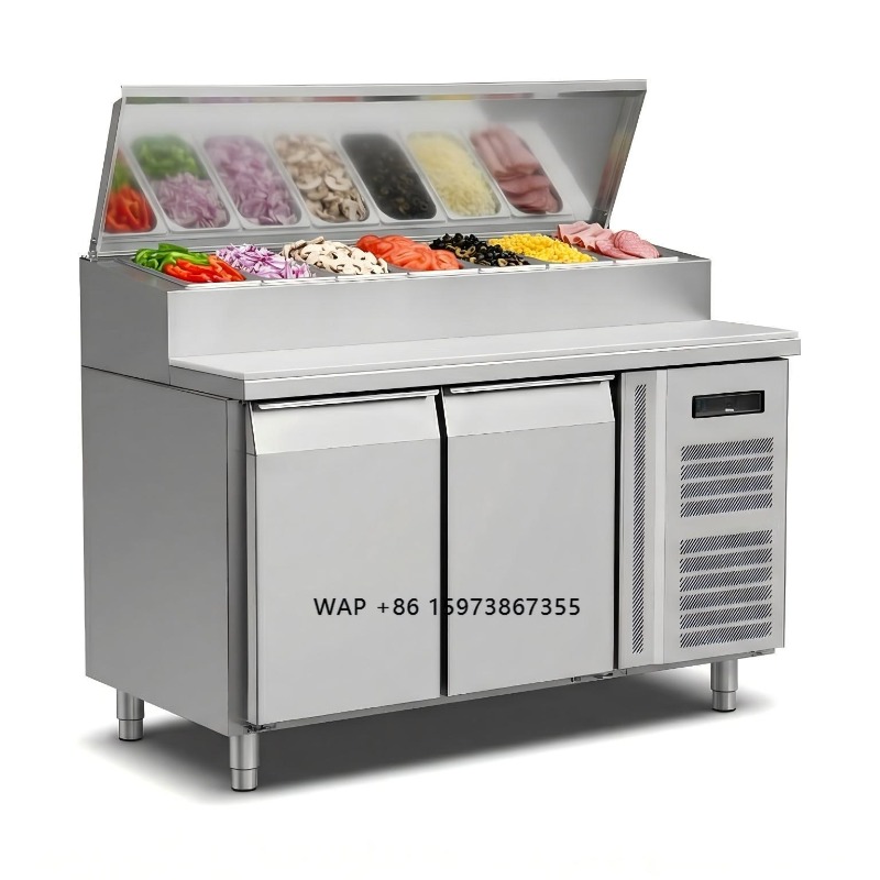 Commercial Kitchen Fridge - OEM Counter Fridge Sandwich Prep 2