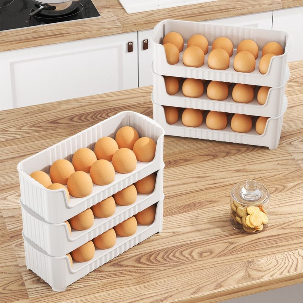 Commercial Kitchen Fridge - Refrigerator Side Door Egg Storage Tray