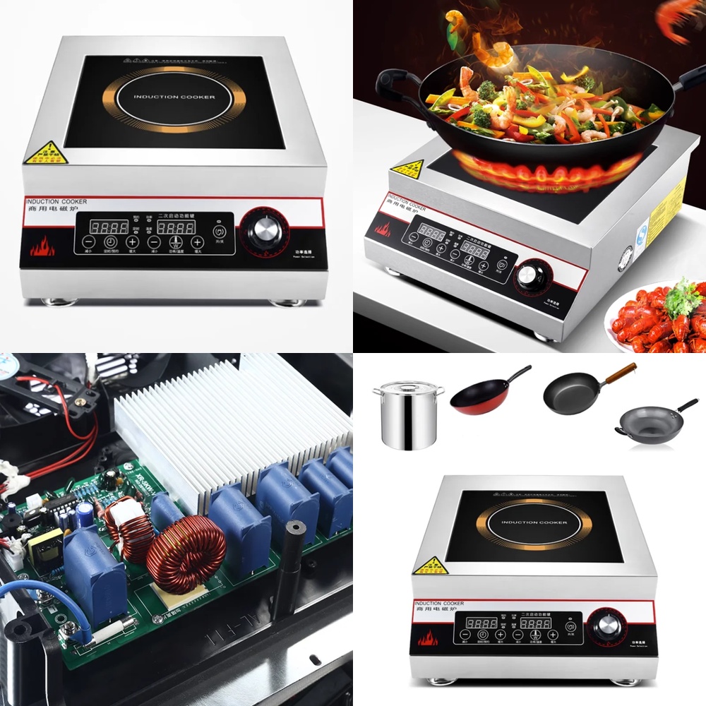 Commercial Kitchen Zones - 5000W Induction Cooker for Commercial Kitchen