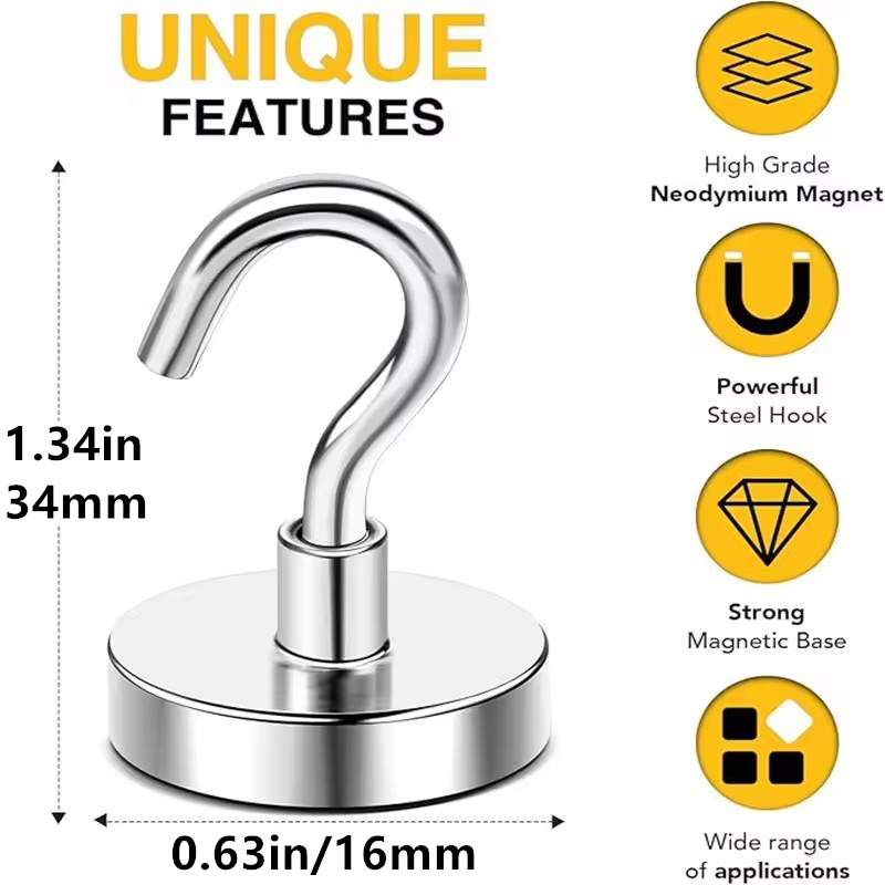 8Colors 16mm Heavy Duty Magnet - Commercial Kitchen Fridge ulasan dan harga