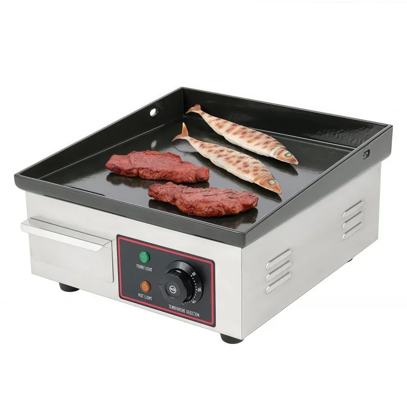 Commercial Mini Electric Gridd - Electric Griddle Flat Top ulasan dan harga