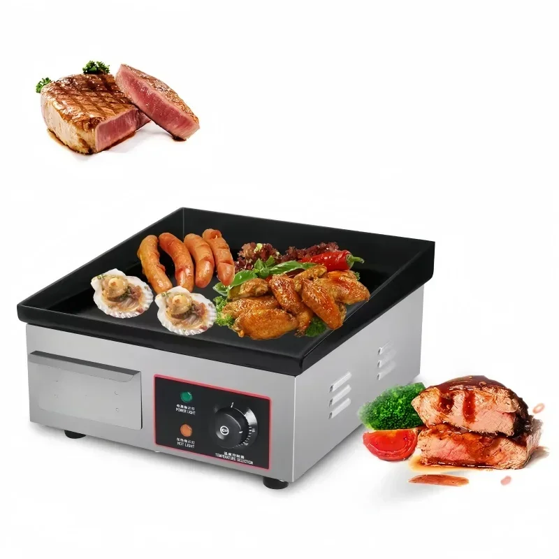 Commercial Mini Electric Gridd - Electric Griddle Flat Top ulasan dan harga