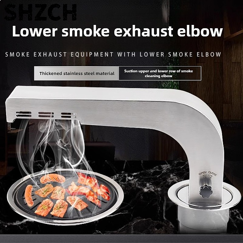 Updraft BBQ Vent Hood Elbow Co - Commercial Kitchen Vent ulasan dan harga