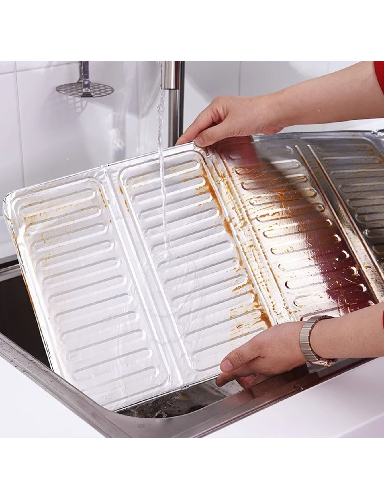3PCS Kitchen Oil Baffle, Stove - Commercial Kitchen Burner ulasan dan harga