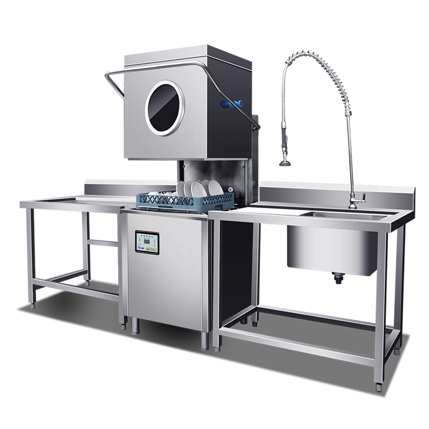 Restaurant Hotel Kitchen 16KW  - Commercial Kitchen Dishwasher ulasan dan harga