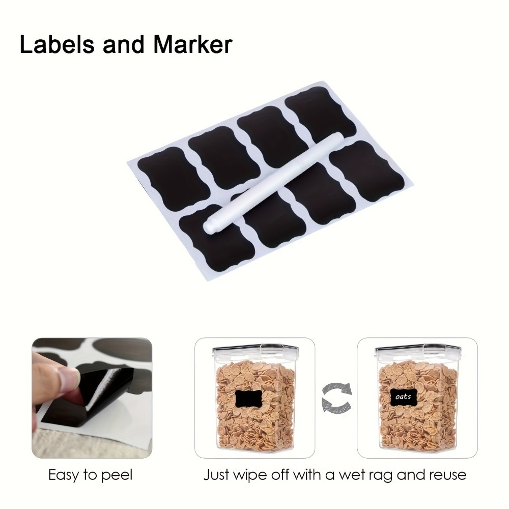 24Pcs Food Storage Containers  - Commercial Kitchen Organiser ulasan dan harga