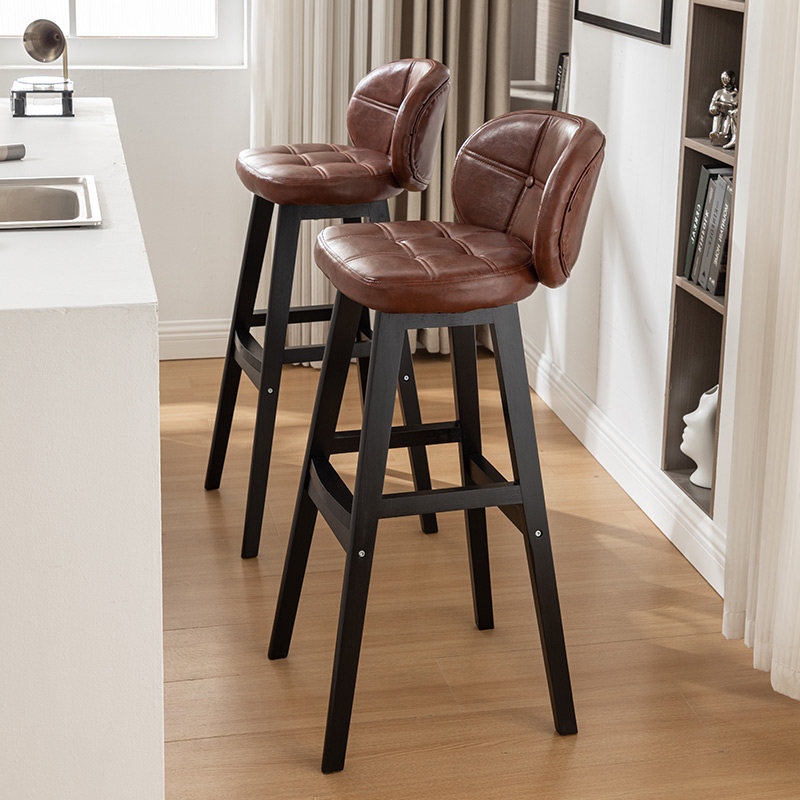 Lounge High Nordic Bar Chair C - Commercial Kitchen Interior Design ulasan dan harga