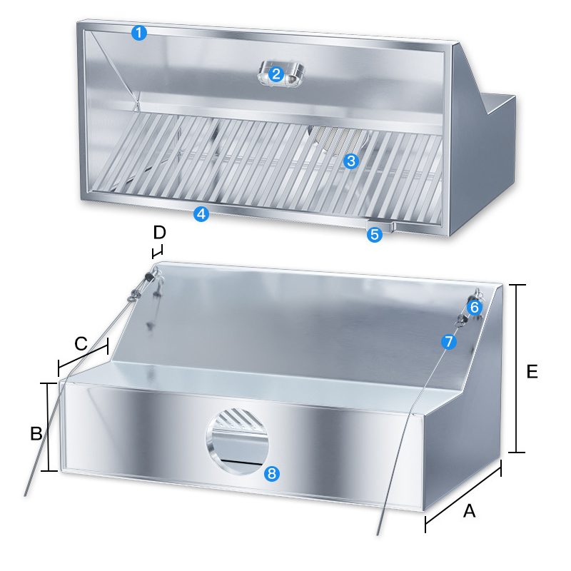 Commercial Stainless Steel Kit - Commercial Kitchen Vent ulasan dan harga