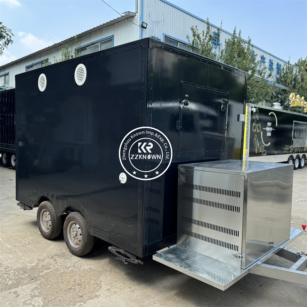 Factory Built Fast Food Truck  - Commercial Kitchen Trailer ulasan dan harga