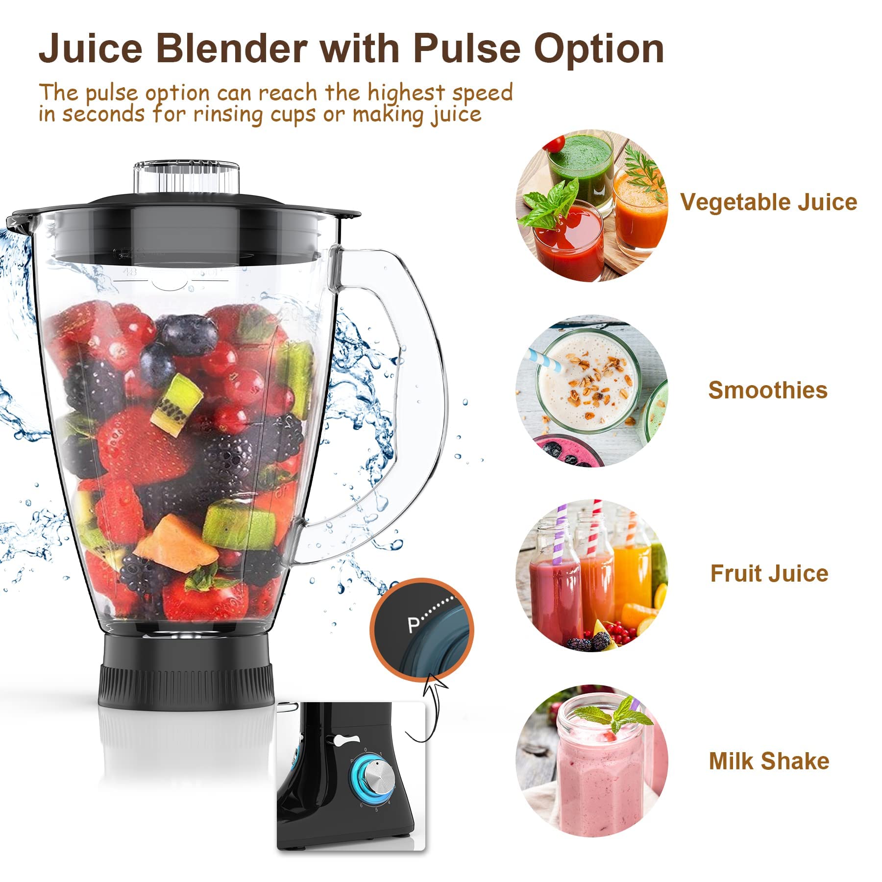 Blender, Fresh Juice, Automati - Commercial Blender Heavy Duty ulasan dan harga
