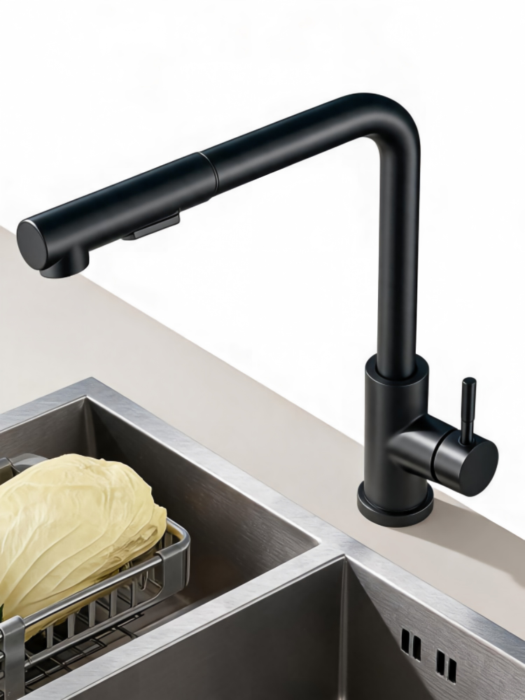Black Flexible Pull Out Kitche - Commercial Kitchen Mixer Tap ulasan dan harga