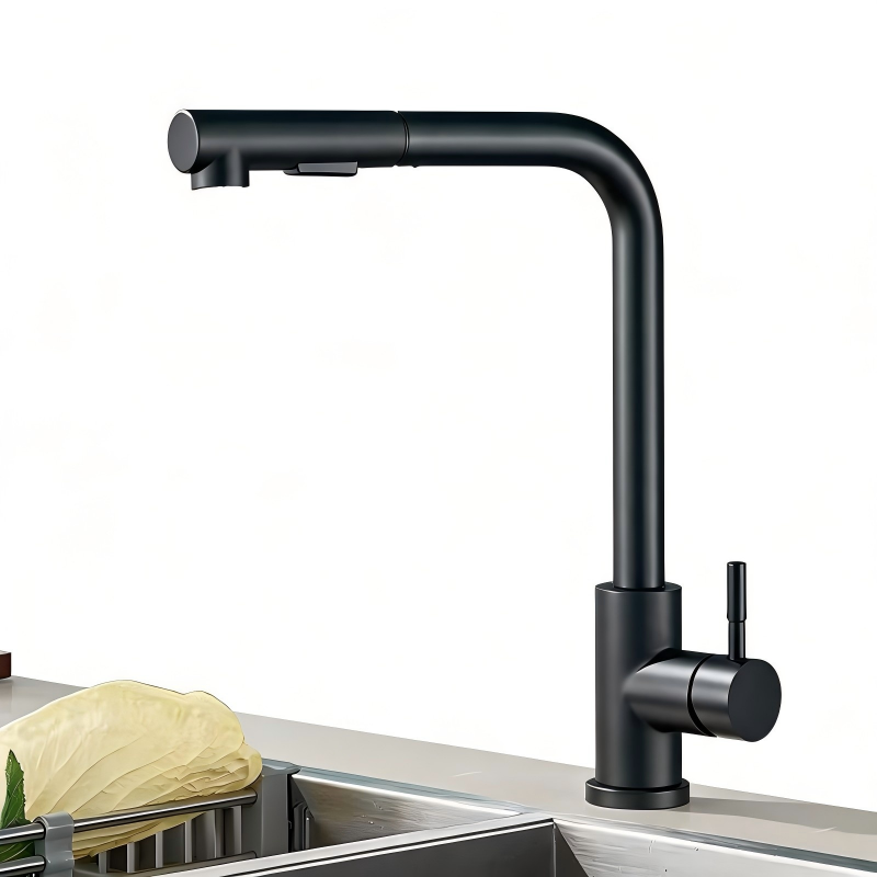 Black Flexible Pull Out Kitche - Commercial Kitchen Mixer Tap ulasan dan harga