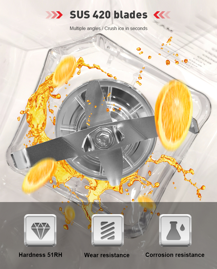 High Power 1.8L Commercial Kit - Commercial Blender Heavy Duty ulasan dan harga