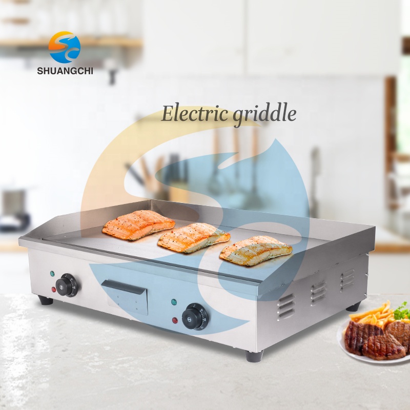 Shuangchi Commercial Electric  - Electric Griddle Flat Top ulasan dan harga