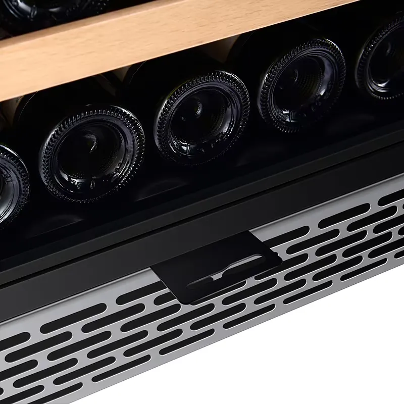 48 Bottle Wine Fridge Dual Gla - Commercial Kitchen Zones ulasan dan harga