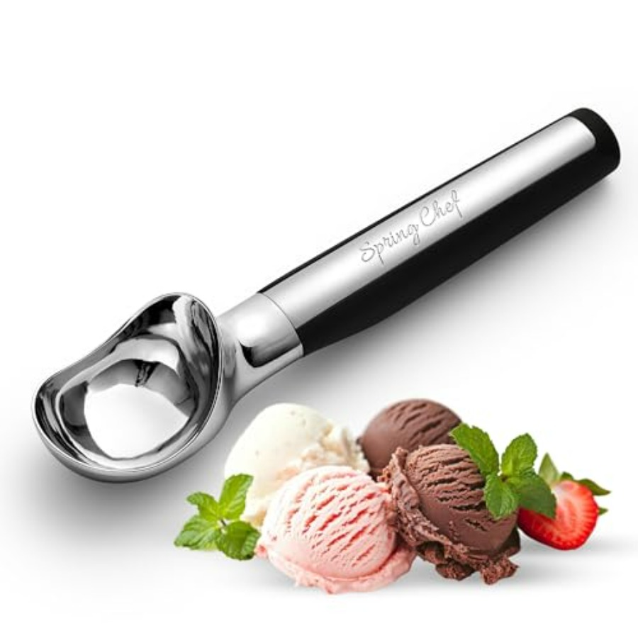 Heavy Duty Metal Ice Cream Sco - Commercial Kitchen Dishwasher ulasan dan harga