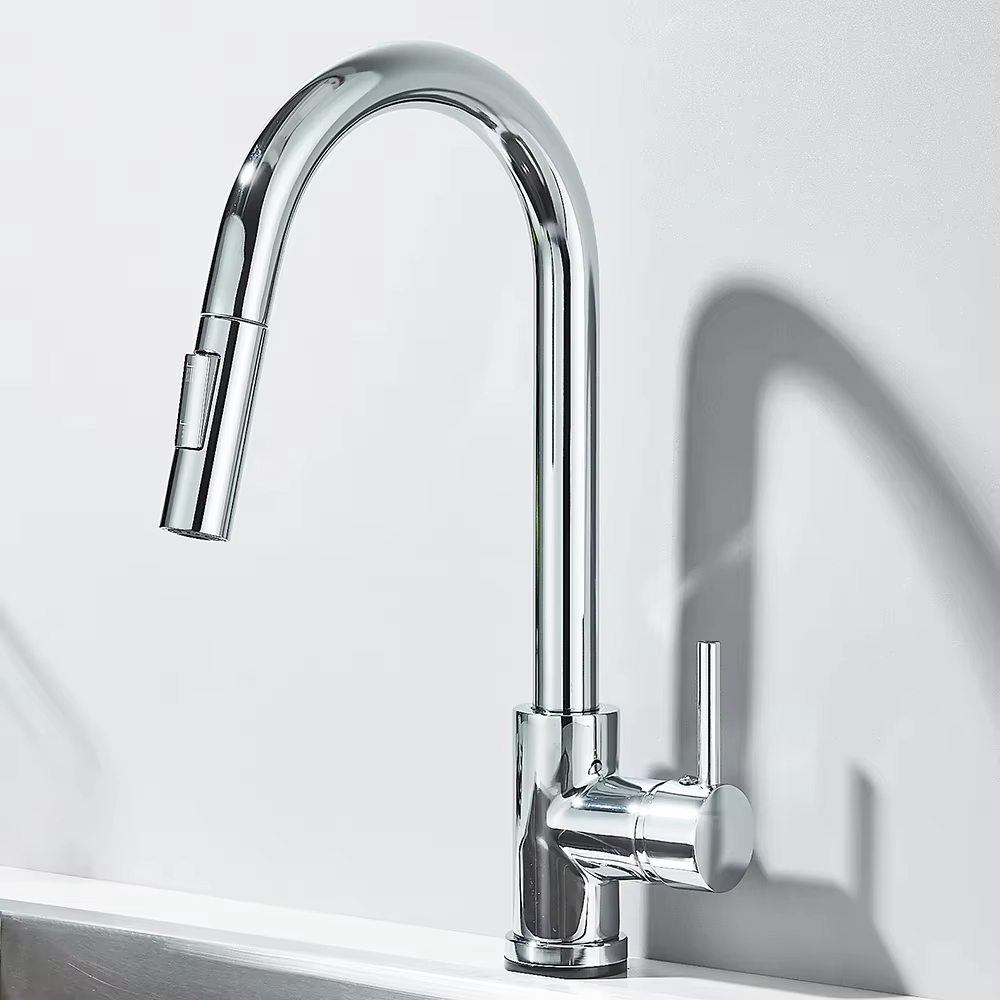 Black Silver Kitchen Faucet, D - Commercial Kitchen Mixer Tap ulasan dan harga