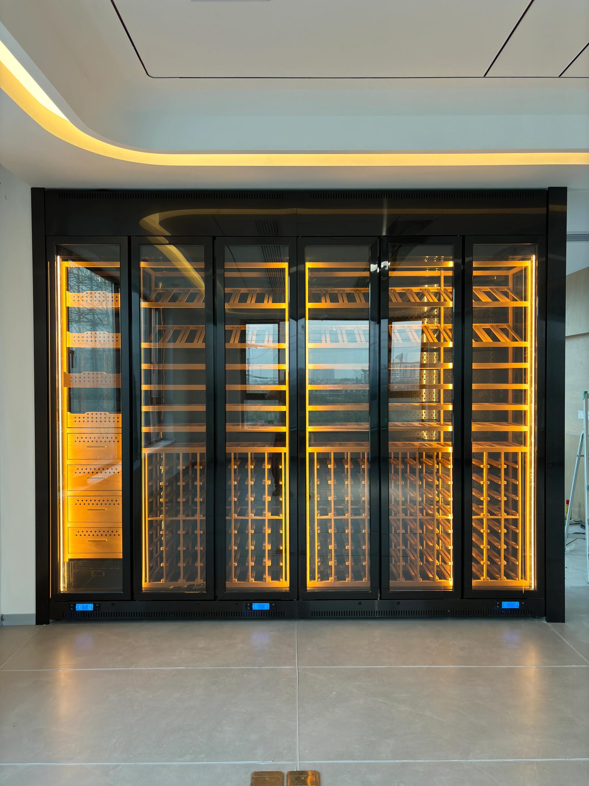 Commercial Wine Chiller Cabine - Commercial Kitchen Zones ulasan dan harga