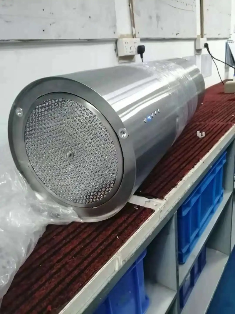 New Design Island Cylindrical  - Commercial Kitchen Vent ulasan dan harga