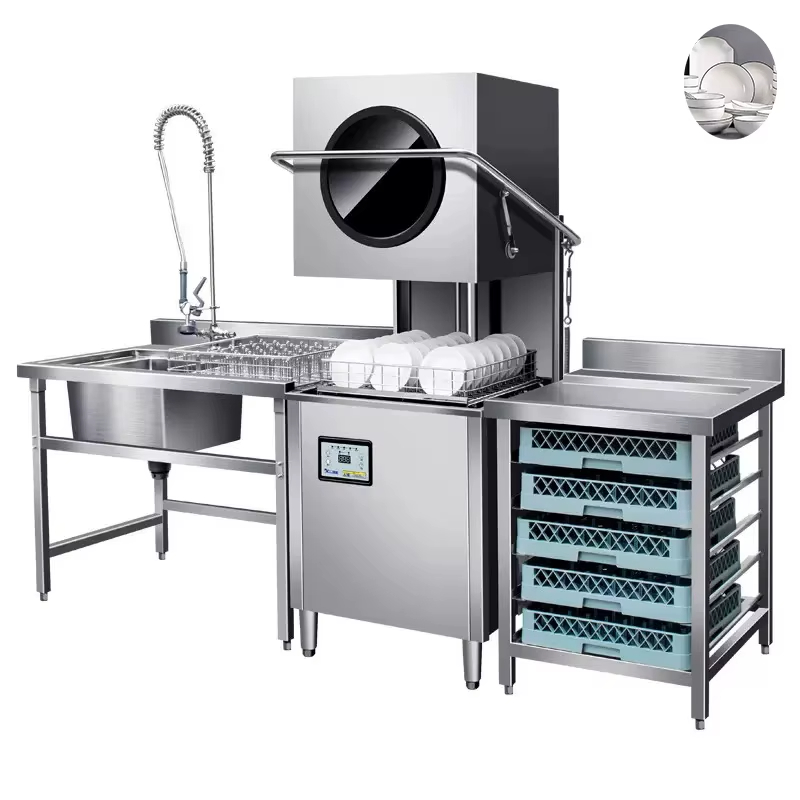 Custom Fast Cycle Commercial H - Commercial Kitchen Dishwasher ulasan dan harga