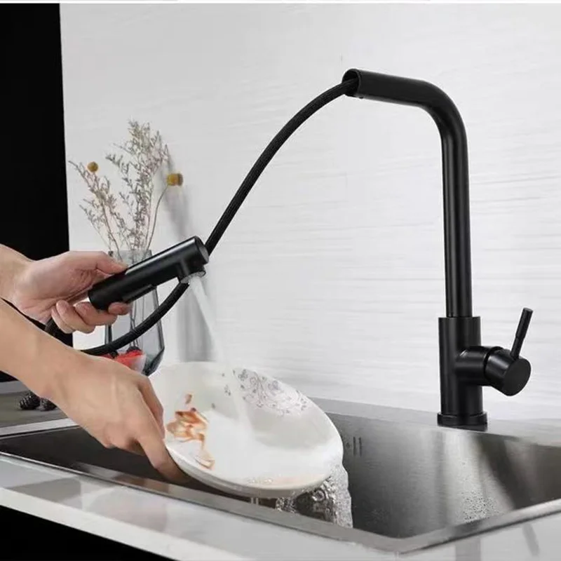 Black Pull Out Kitchen Sink Fa - Commercial Kitchen Mixer Tap ulasan dan harga