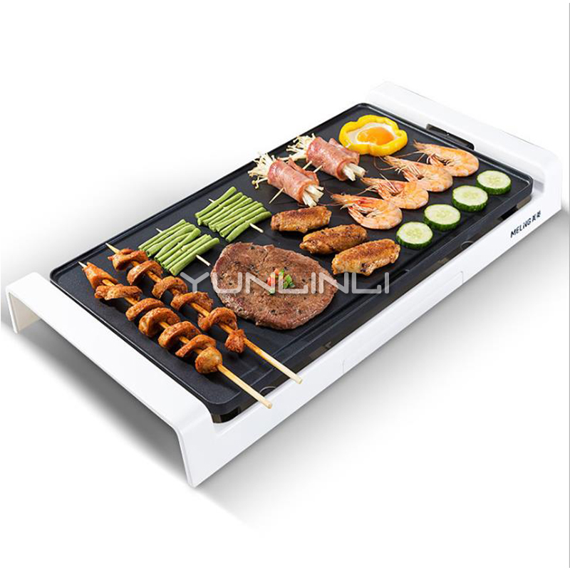 Smokeless Barbecue Grill Korea - Electric Griddle Flat Top ulasan dan harga