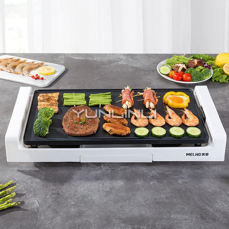 Smokeless Barbecue Grill Korea - Electric Griddle Flat Top ulasan dan harga