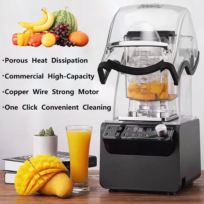 1800W Commercial Ice Blender M - Commercial Blender Heavy Duty ulasan dan harga
