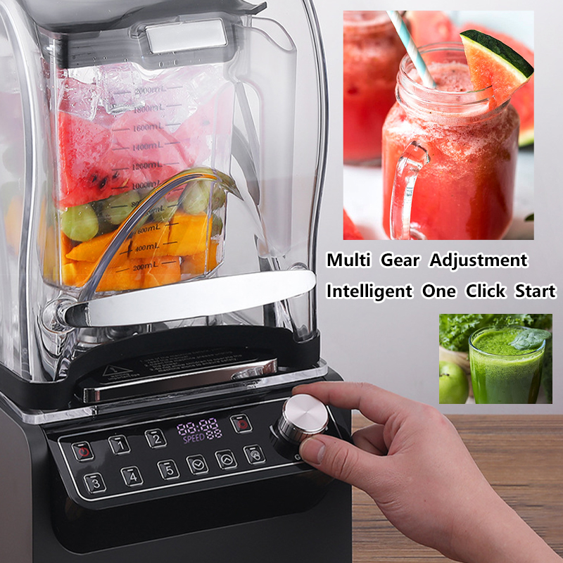 1800W Commercial Ice Blender M - Commercial Blender Heavy Duty ulasan dan harga