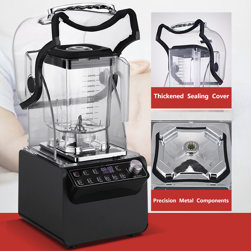 1800W Commercial Ice Blender M - Commercial Blender Heavy Duty ulasan dan harga