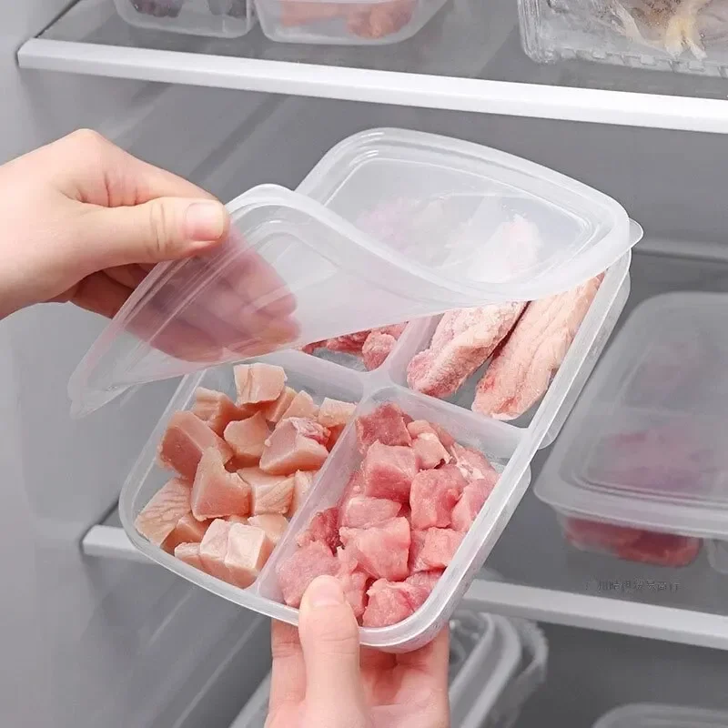 4 Grids Food Storage Box Porta - Commercial Kitchen Fridge ulasan dan harga