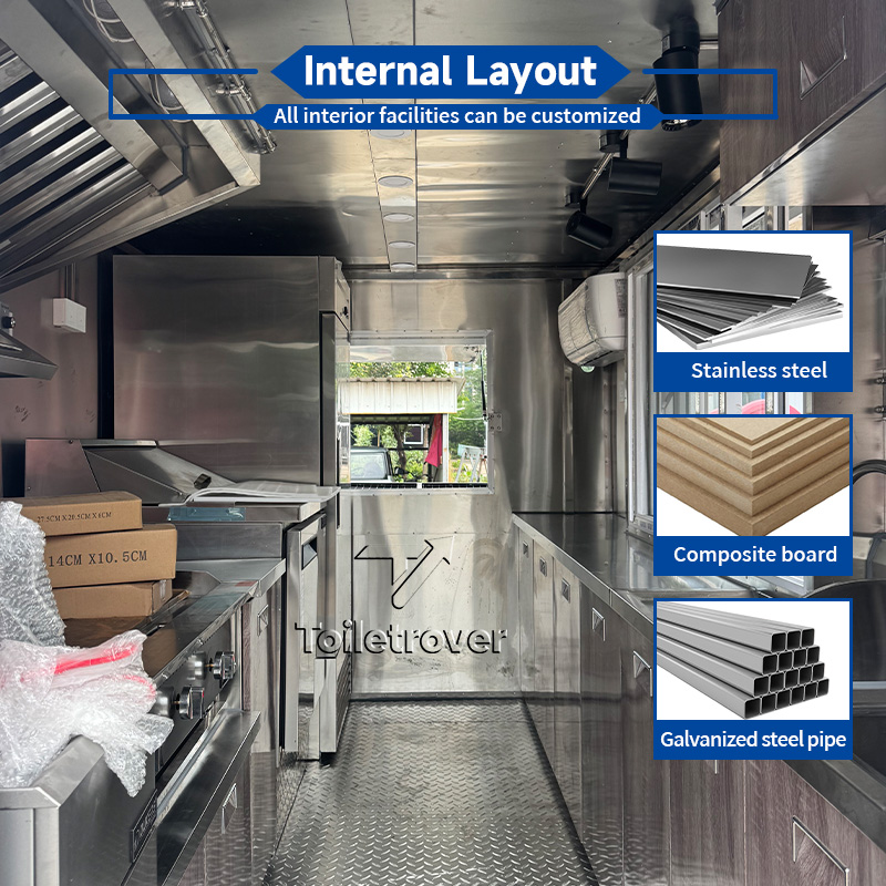 Mobile Kitchen Food Trailer St - Commercial Kitchen Trailer ulasan dan harga