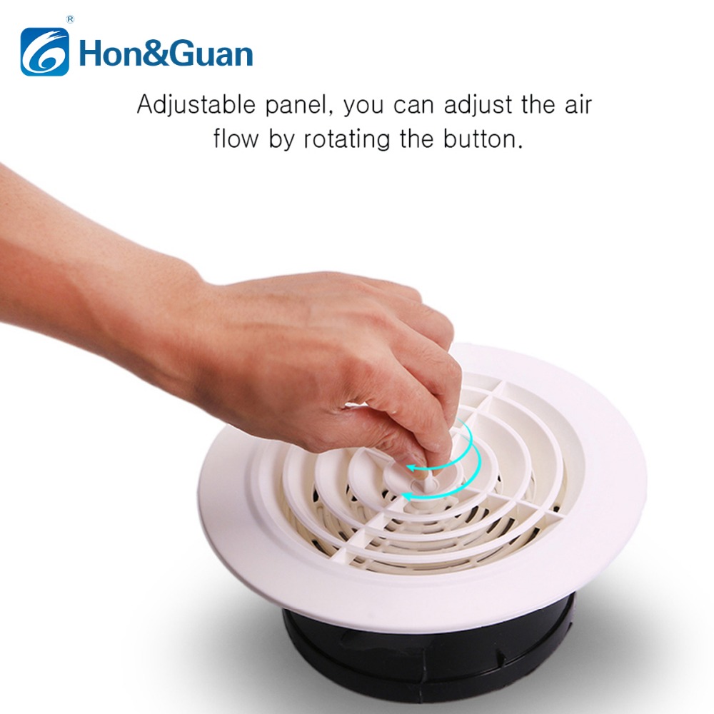 Hon&Guan 3~8''Round Plastic Gr - Commercial Kitchen Vent ulasan dan harga