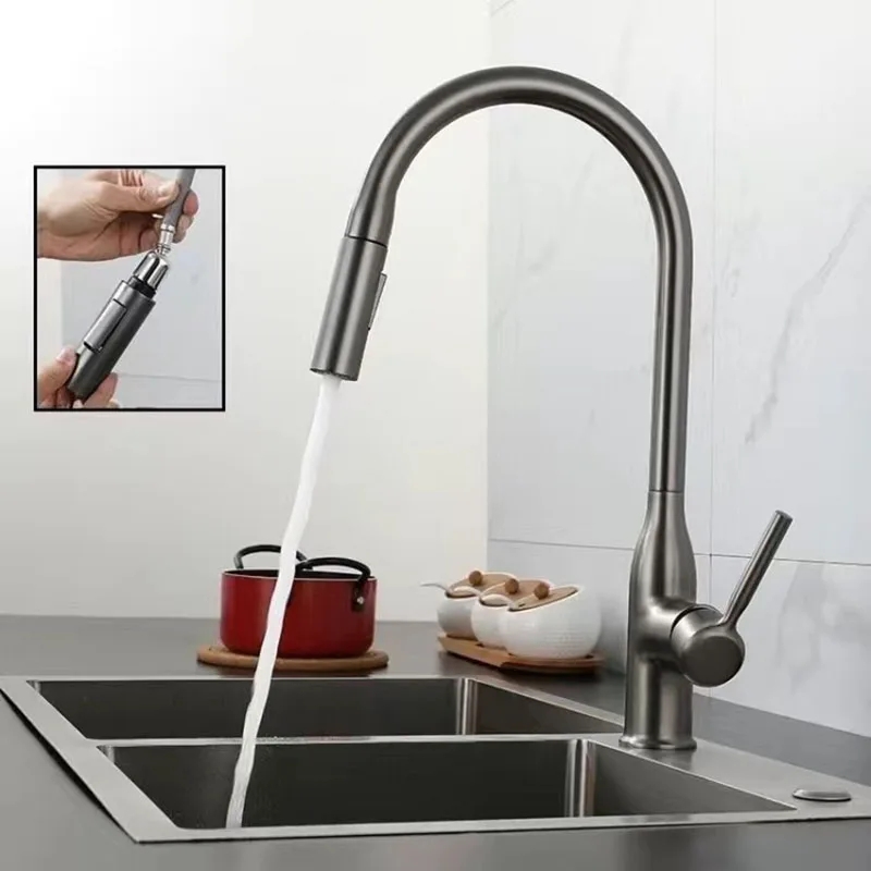 GEGVE Kitchen faucets for kitc - Commercial Kitchen Mixer Tap ulasan dan harga