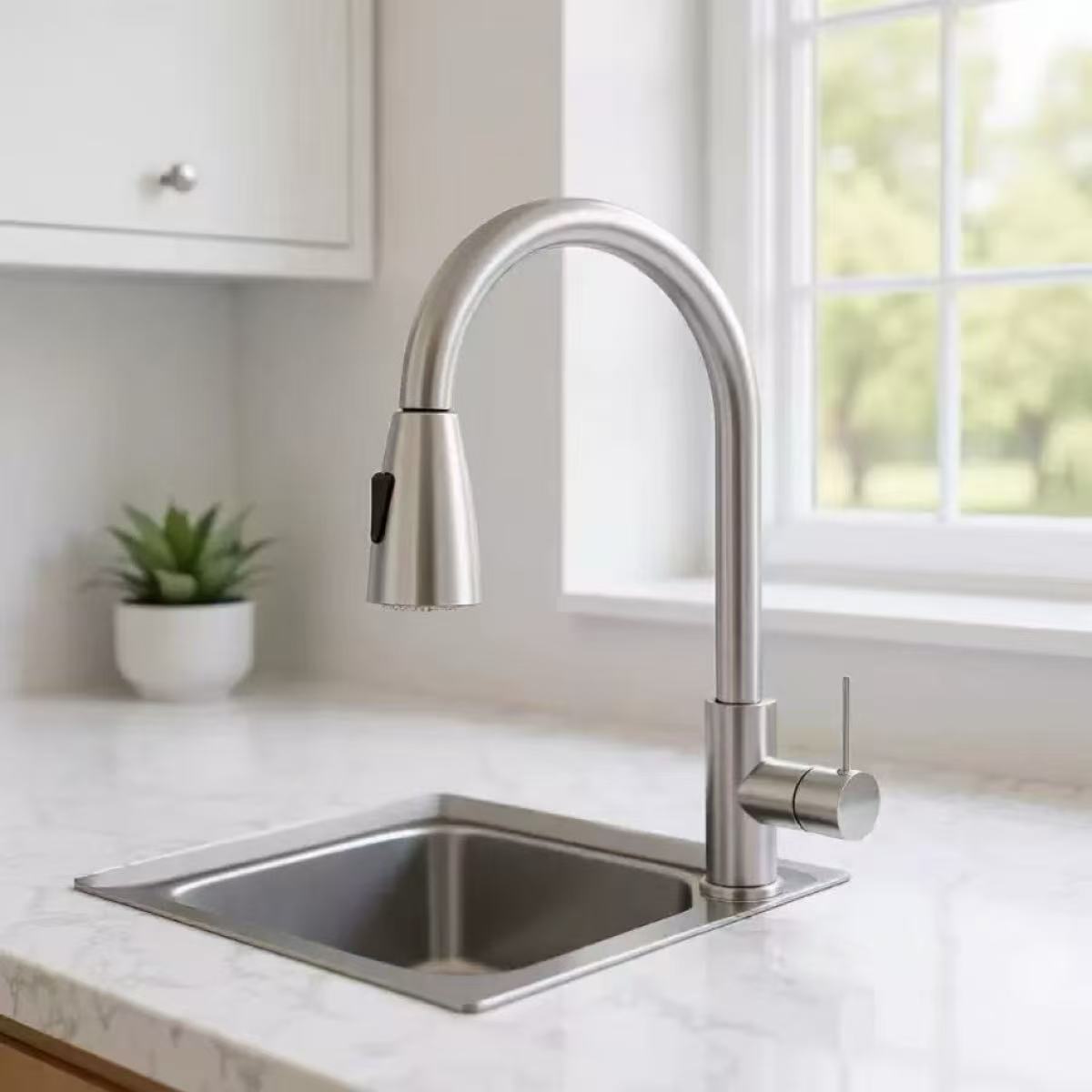Kitchen Faucet Single Hole Pul - Commercial Kitchen Mixer Tap ulasan dan harga