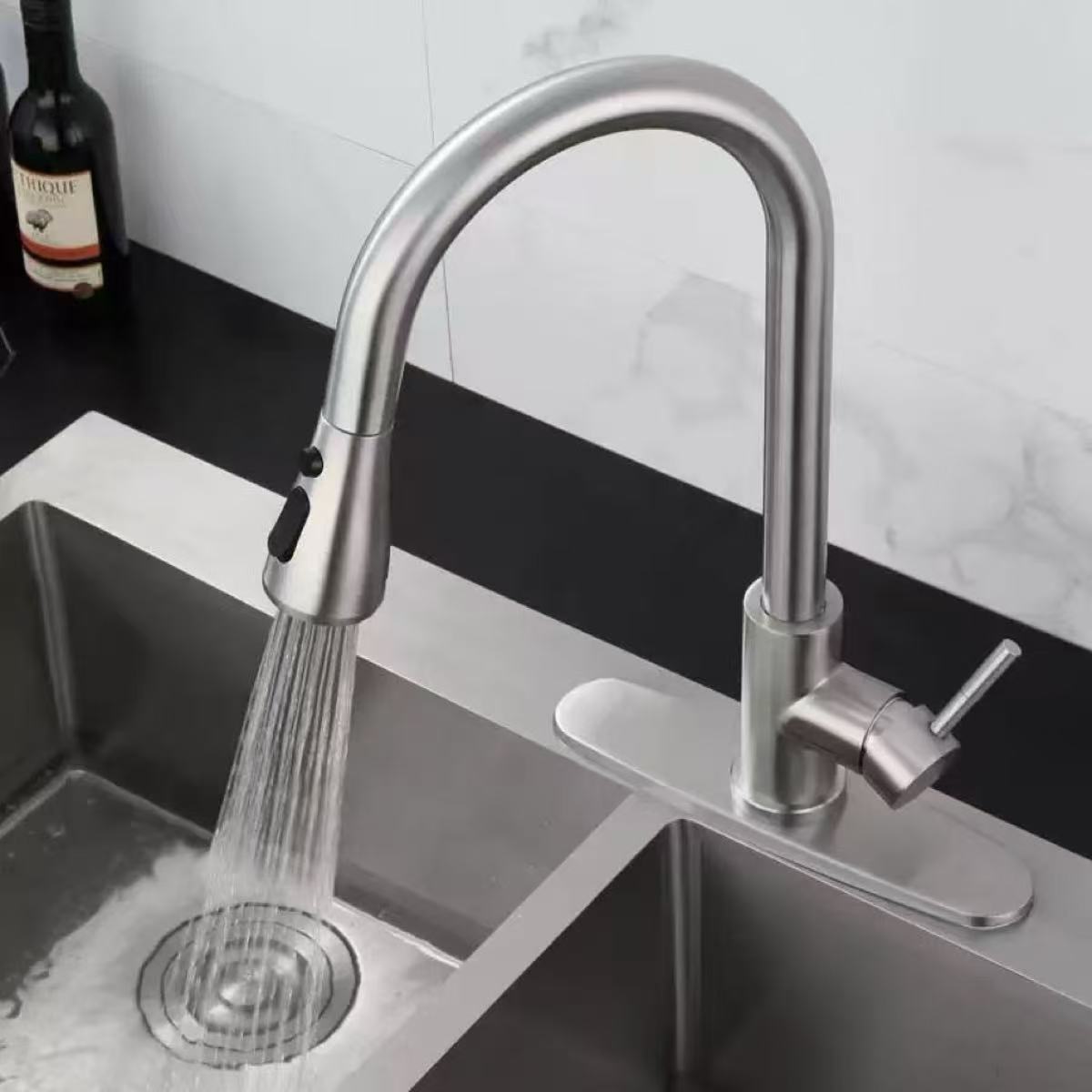 Kitchen Faucet Single Hole Pul - Commercial Kitchen Mixer Tap ulasan dan harga