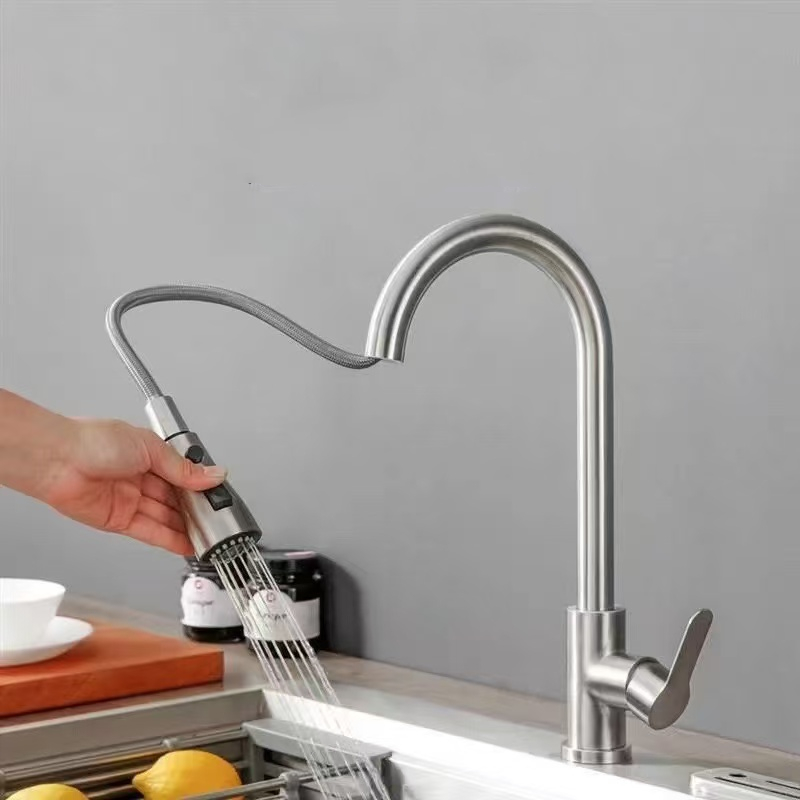 Kitchen Faucet Single Hole Pul - Commercial Kitchen Mixer Tap ulasan dan harga