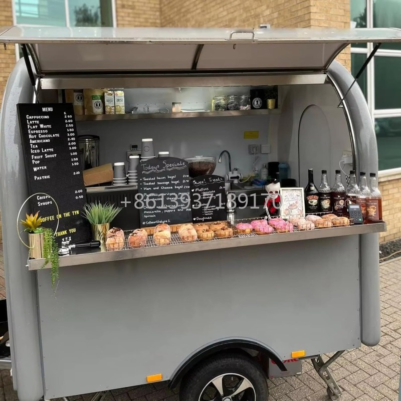 Gourmet Food Truck Trailer for - Commercial Kitchen Vent ulasan dan harga