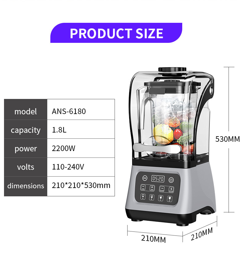 Commercial Food Processors Cou - Commercial Blender Heavy Duty ulasan dan harga