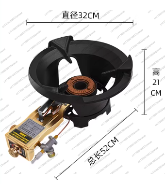 Energy Efficient Single Gas Co - Commercial Kitchen Burner ulasan dan harga