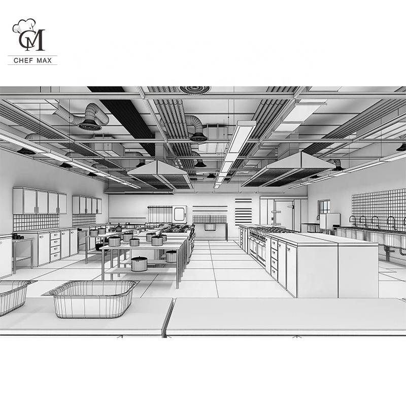 CHEFMAX Professional Commercia - Commercial Kitchen Projects ulasan dan harga