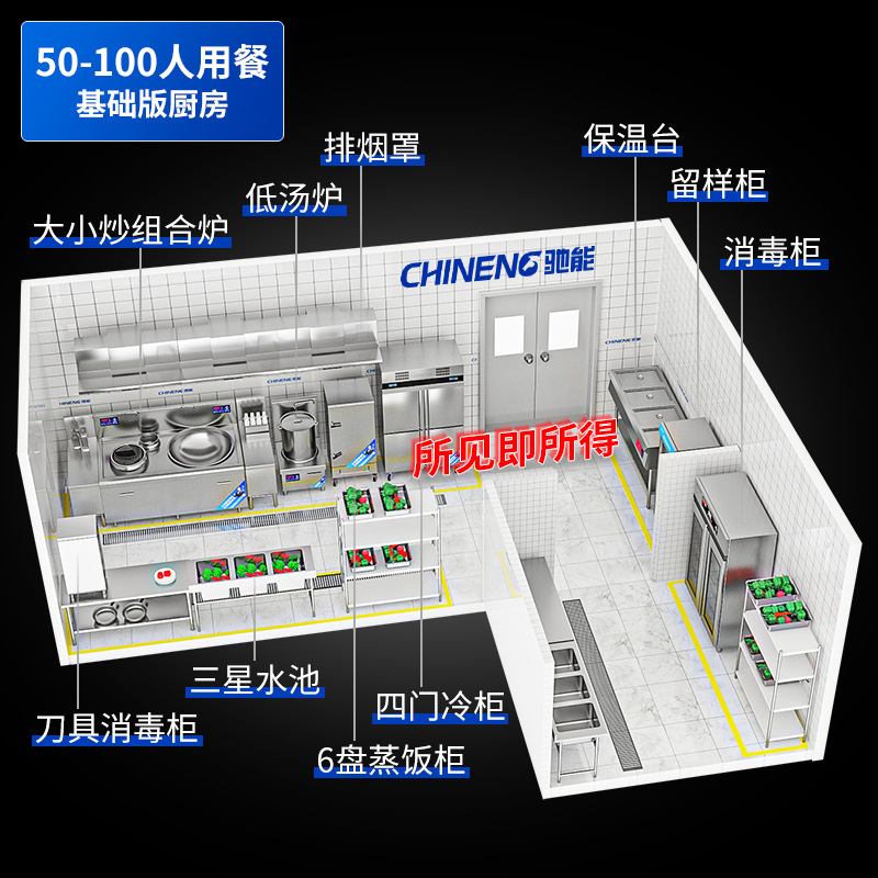 Renovation Design of Central K - Commercial Kitchen Projects ulasan dan harga