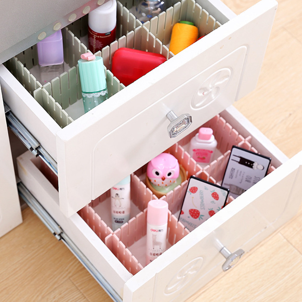 8Pcs Adjustable Drawer Organiz - Commercial Kitchen Organiser ulasan dan harga