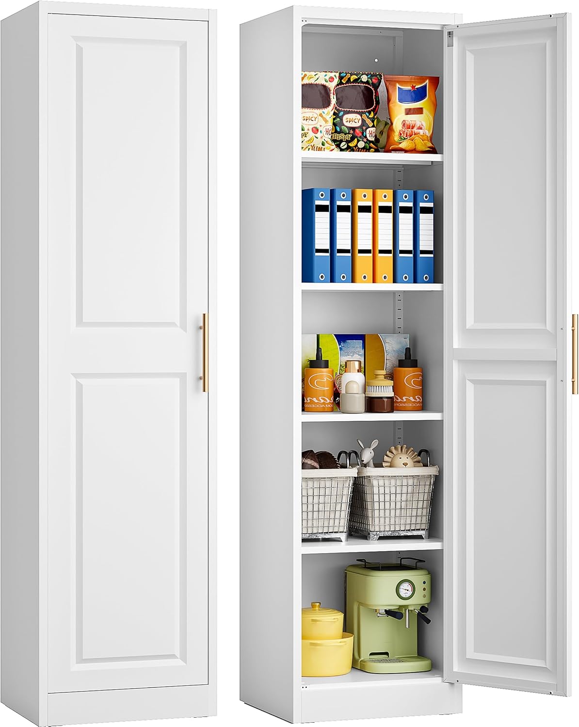 Tall Narrow Storage Cabinet Wi - Commercial Kitchen Organiser ulasan dan harga