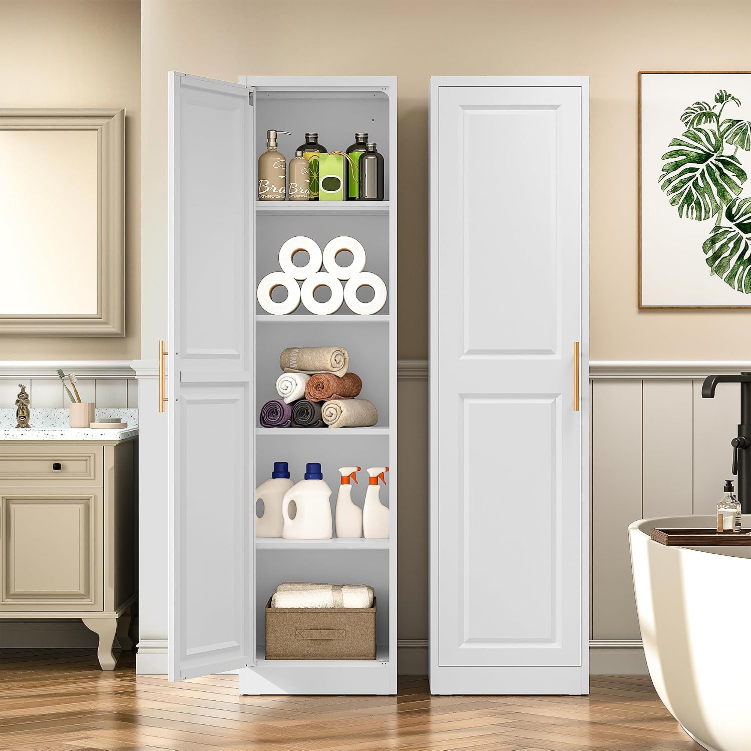 Tall Narrow Storage Cabinet Wi - Commercial Kitchen Organiser ulasan dan harga