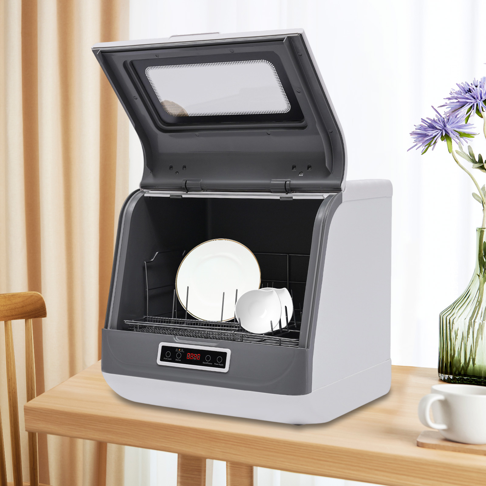 Countertop Dishwasher+800W Rat - Commercial Kitchen Dishwasher ulasan dan harga