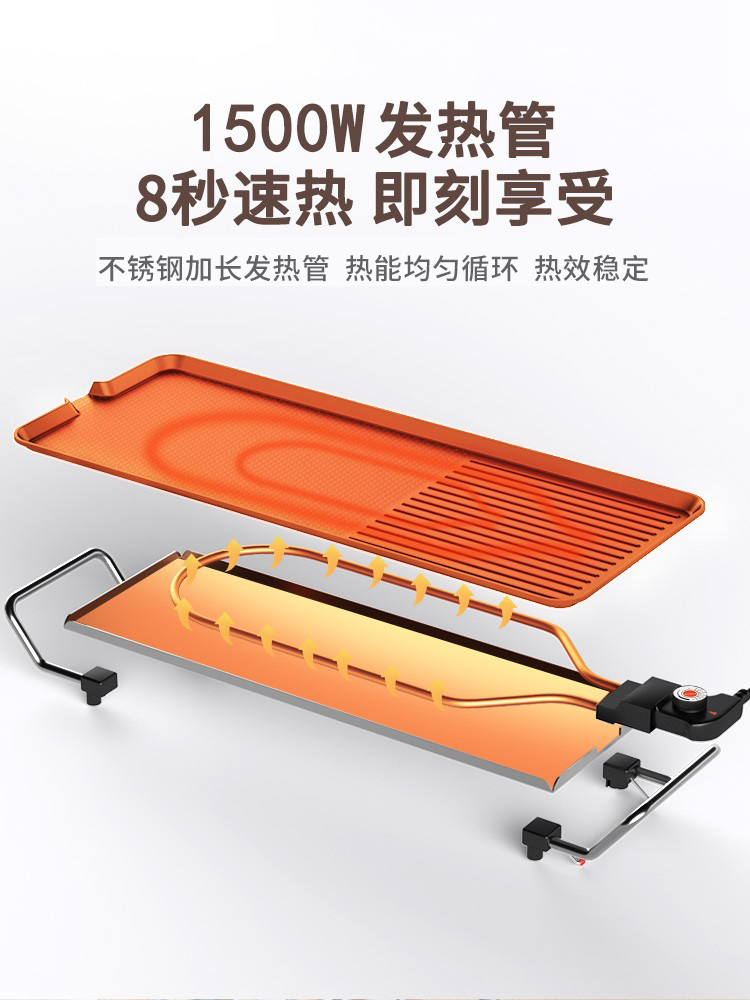 Electric barbecue grill for ho - Electric Griddle Flat Top ulasan dan harga