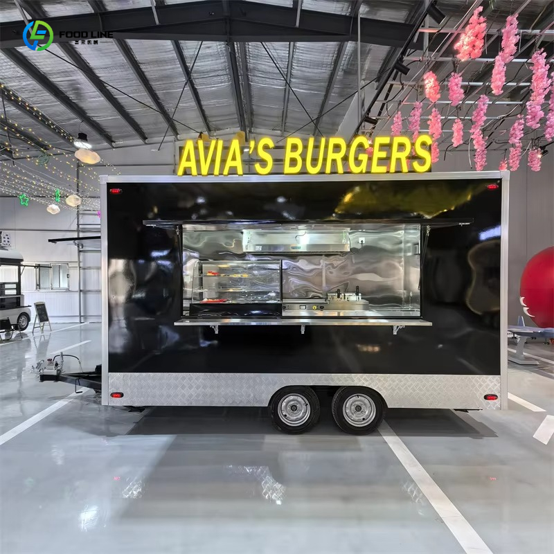 Mobile Food Trailer Commercial - Commercial Kitchen Trailer ulasan dan harga