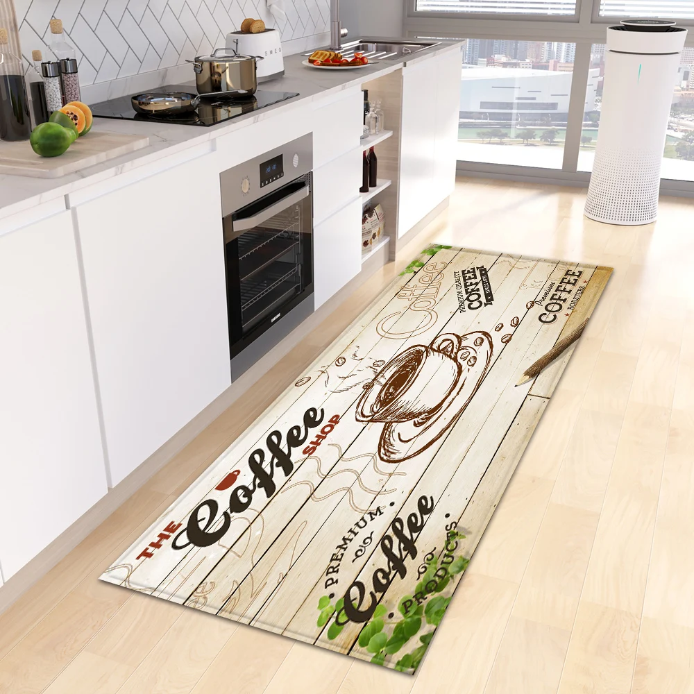 Coffee Theme Kitchen Runner Ru - Commercial Kitchen Zones ulasan dan harga