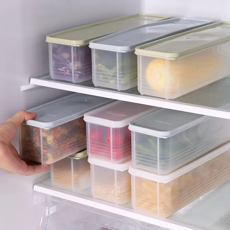 Fresh Box Noodle Plastic Food  - Commercial Kitchen Fridge ulasan dan harga